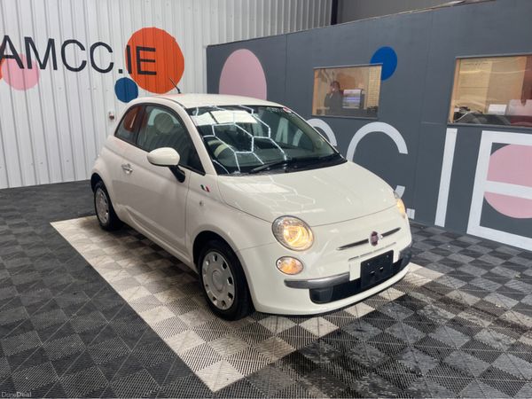 Fiat 500 Hatchback, Petrol, 2015, White