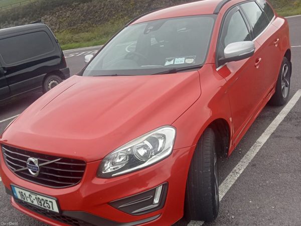 Volvo XC60 SUV, Diesel, 2016, Red
