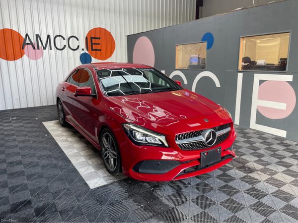 Mercedes-Benz CLA Saloon, Petrol, 2017, Red