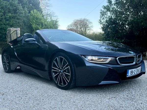 BMW i8 Convertible, Petrol Plug-in Hybrid, 2019, Grey