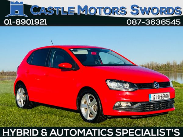 Volkswagen Polo Hatchback, Petrol, 2017, Red