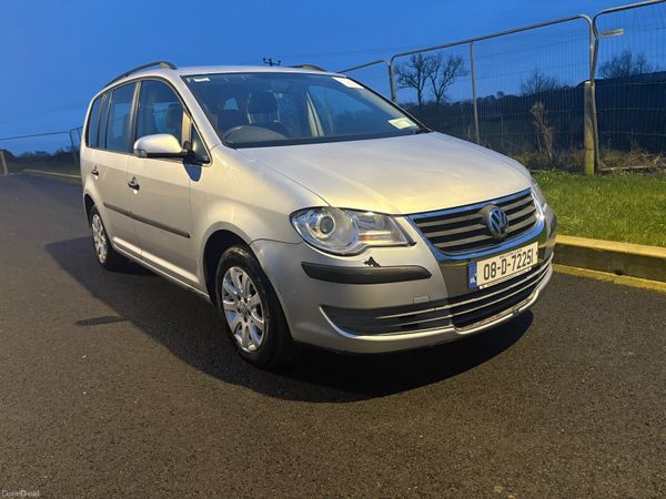 Volkswagen Touran MPV, Diesel, 2008, Silver