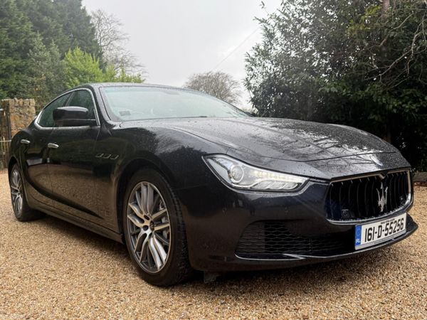 Maserati Ghibli Saloon, Diesel, 2016, Black