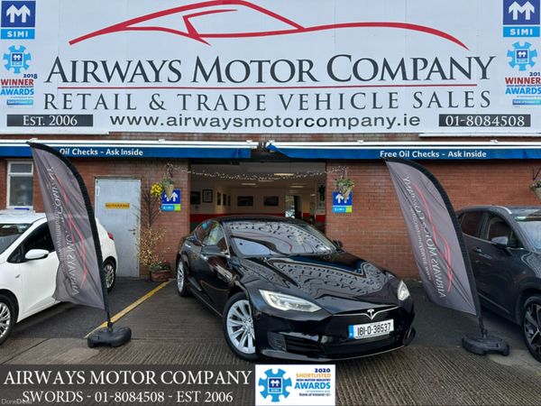 Tesla Model S Hatchback, Electric, 2018, Black