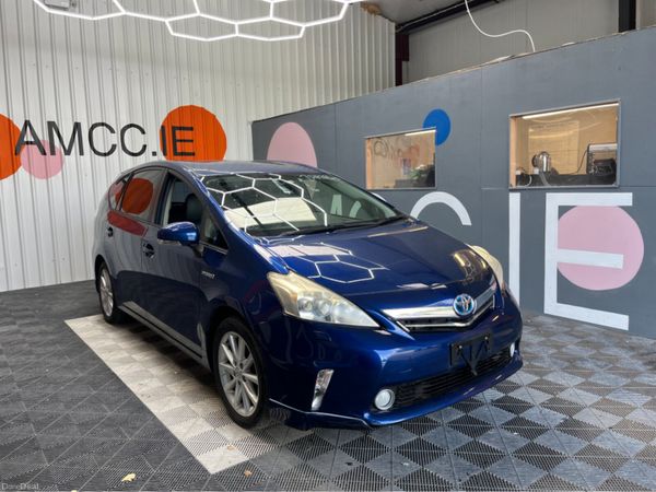 Toyota Prius MPV, Petrol Hybrid, 2013, Blue