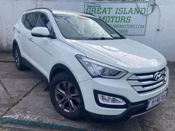 Hyundai Santa Fe SUV, Diesel, 2015, White