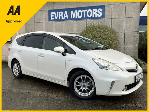 Toyota Prius MPV, Petrol Hybrid, 2014, White
