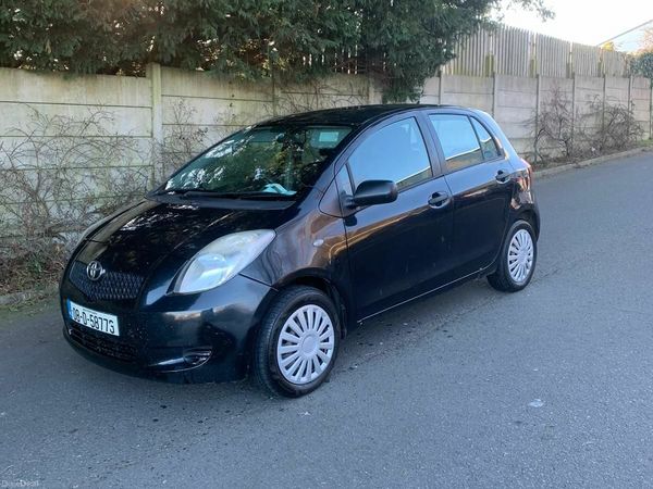Toyota Yaris Hatchback, Petrol, 2008, Black