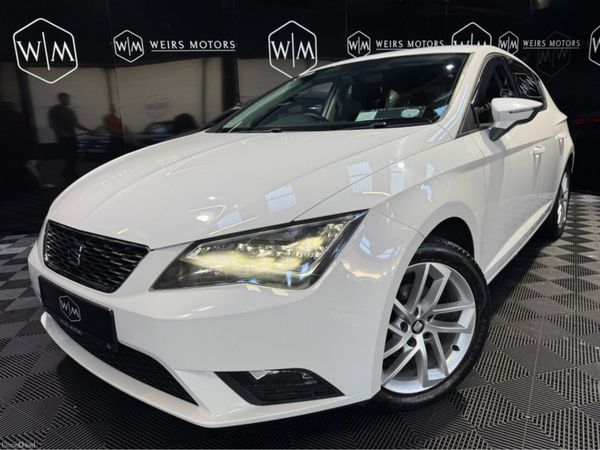 SEAT Leon Hatchback, Petrol, 2017, White