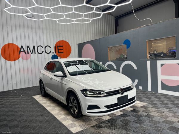 Volkswagen Polo Hatchback, Petrol Hybrid, 2021, White