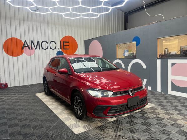 Volkswagen Polo Hatchback, Petrol, 2023, Red
