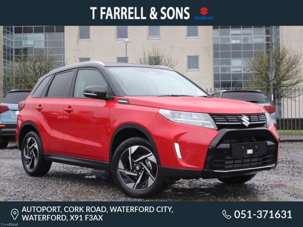 Suzuki Vitara SUV, Petrol Hybrid, 2026, Red
