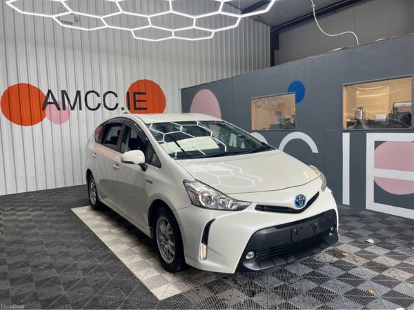 Toyota Prius MPV, Petrol Hybrid, 2016, White