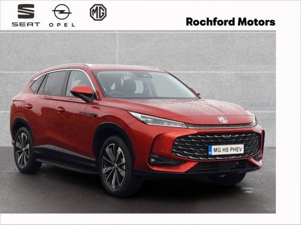 MG HS SUV, Petrol Plug-in Hybrid, 2026, Red