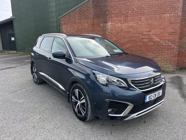Peugeot 5008 MPV, Diesel, 2018, Blue