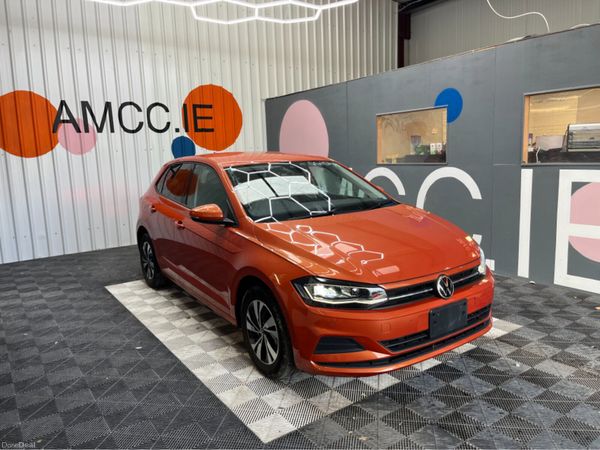Volkswagen Polo Hatchback, Petrol, 2021, Orange
