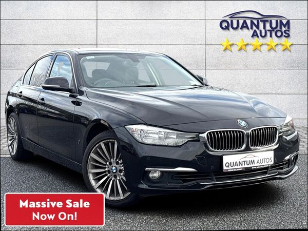 BMW 3-Series Saloon, Petrol Plug-in Hybrid, 2016, Black