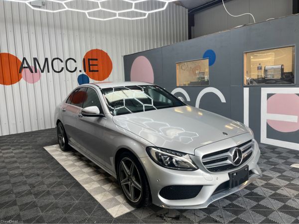 Mercedes-Benz C-Class Saloon, Petrol, 2017, Silver