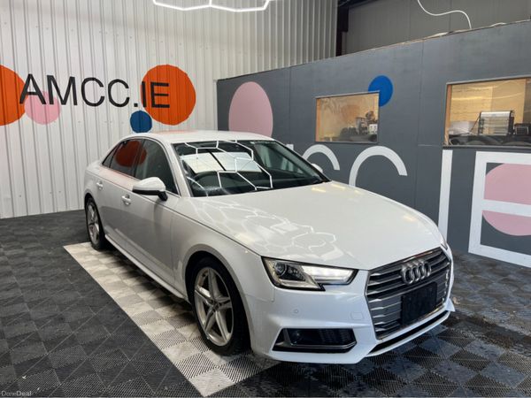 Audi A4 Saloon, Petrol, 2019, White