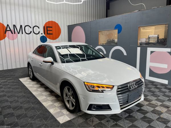 Audi A4 Saloon, Petrol, 2019, White