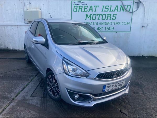Mitsubishi Mirage Hatchback, Petrol, 2019, Silver