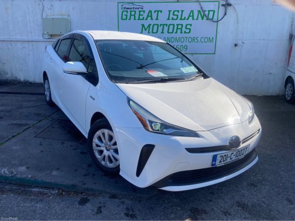 Toyota Prius Hatchback, Petrol Hybrid, 2020, White