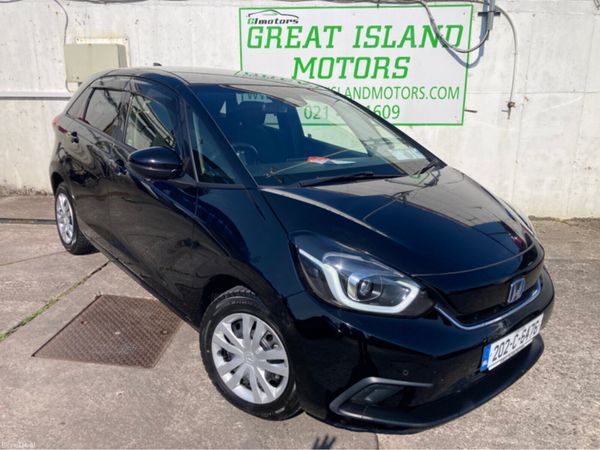 Honda Fit Hatchback, Petrol Hybrid, 2020, Black