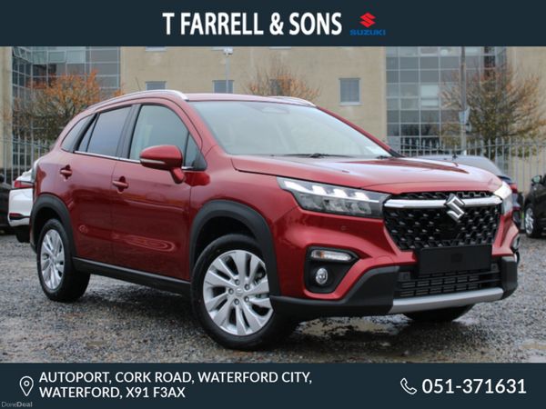 Suzuki SX4 S-Cross SUV, Petrol Hybrid, 2026, Red