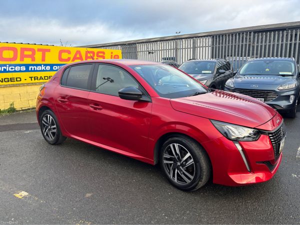Peugeot 208 Hatchback, Petrol, 2023, Red