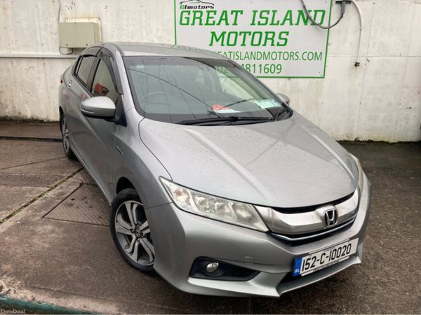 Honda Grace Saloon, Petrol Hybrid, 2015, Grey