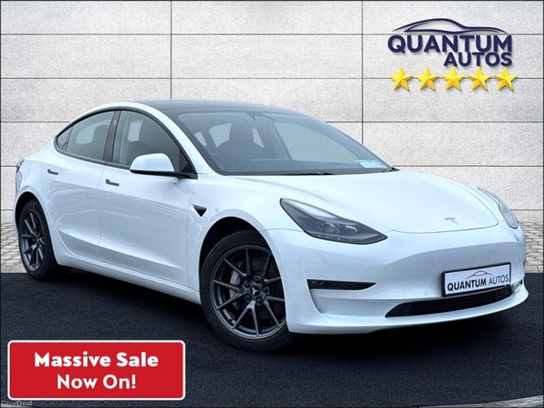 Tesla Model 3 Saloon, Electric, 2021, White