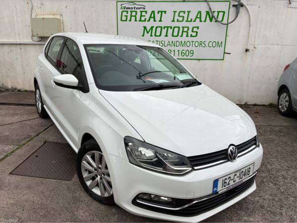 Volkswagen Polo Hatchback, Petrol, 2016, White