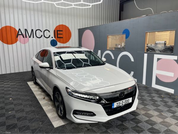 Honda Accord Saloon, Petrol Hybrid, 2022, White