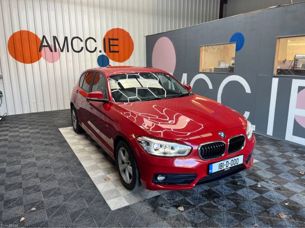 BMW 1-Series Hatchback, Diesel, 2018, Red