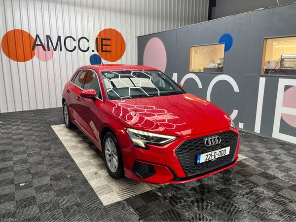 Audi A3 Hatchback, Petrol, 2022, Red