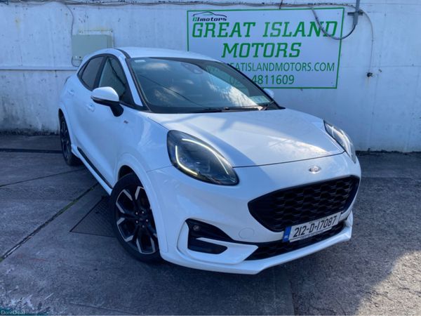Ford Puma Hatchback, Petrol, 2021, White