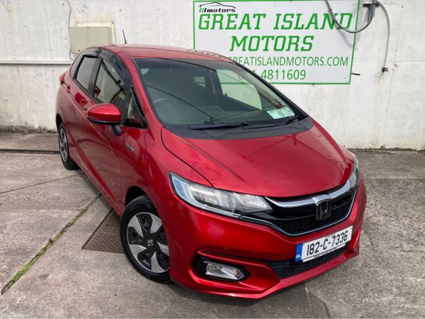 Honda Fit Hatchback, Petrol, 2018, Red