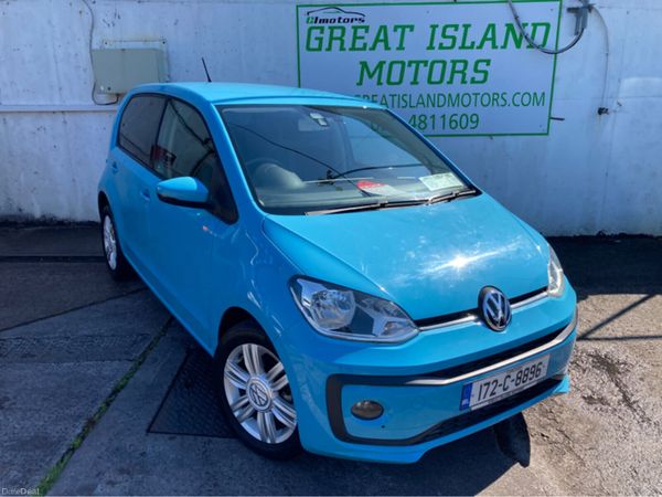 Volkswagen up! Hatchback, Petrol, 2017, Blue