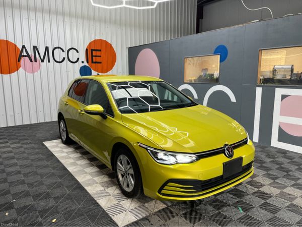 Volkswagen Golf Hatchback, Petrol, 2021, Yellow
