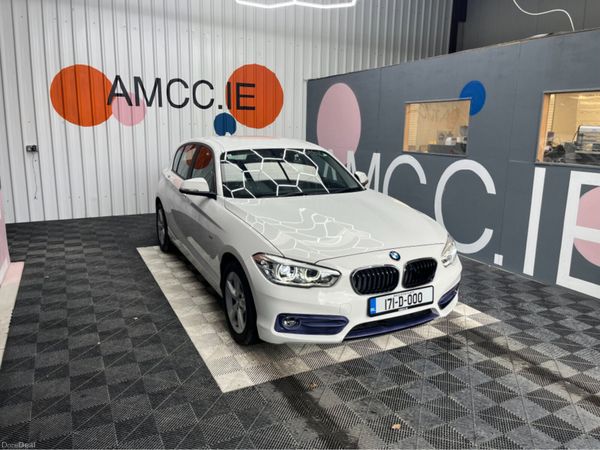 BMW 1-Series Hatchback, Diesel, 2017, White