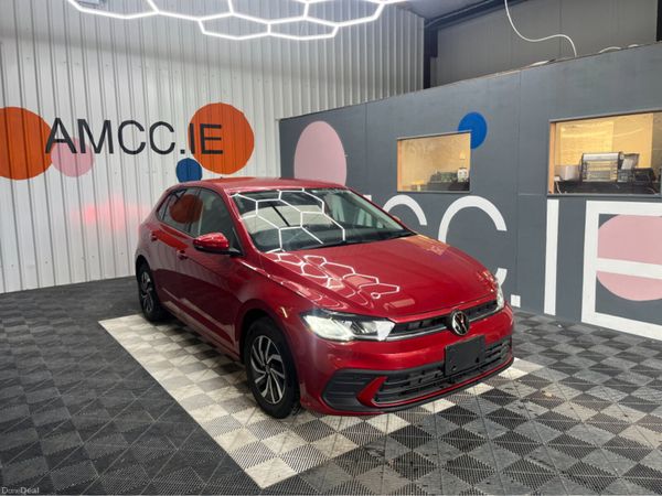 Volkswagen Polo Hatchback, Petrol, 2022, Red