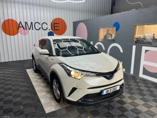 Toyota C-HR SUV, Petrol Hybrid, 2018, White