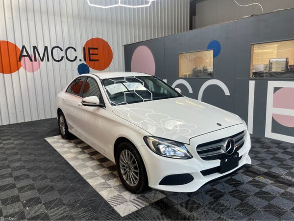 Mercedes-Benz C-Class Saloon, Petrol, 2017, White