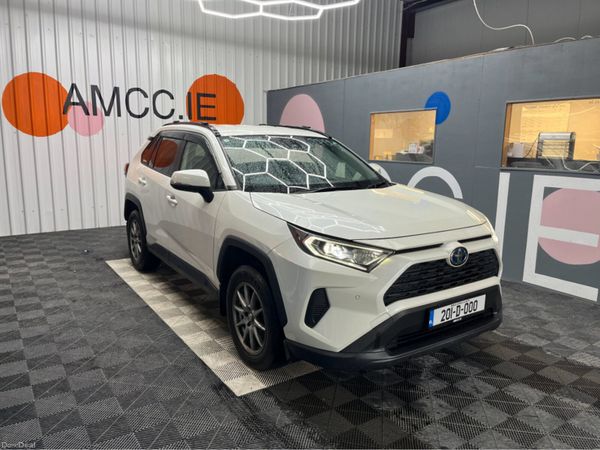 Toyota RAV4 SUV, Petrol Hybrid, 2020, White