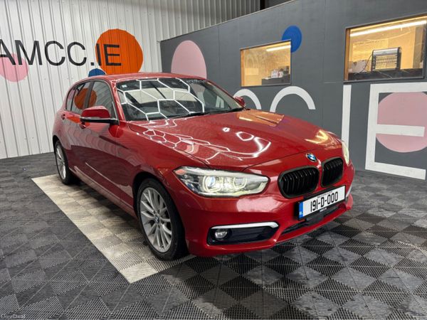 BMW 1-Series Hatchback, Diesel, 2019, Red