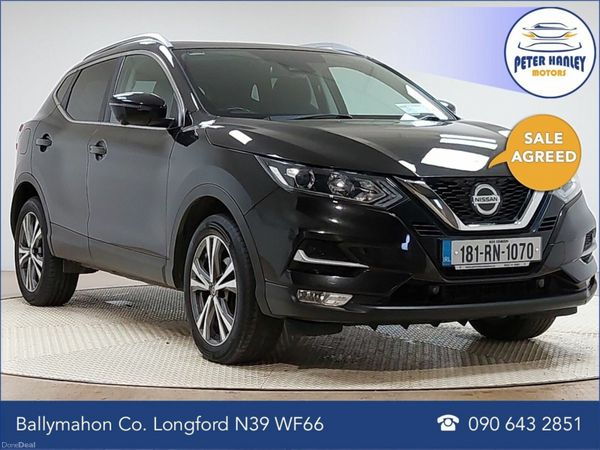 Nissan Qashqai Hatchback, Diesel, 2018, Black