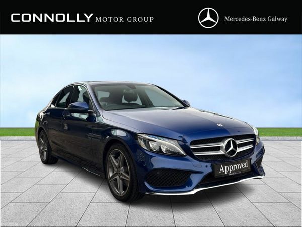Mercedes-Benz C-Class Saloon, Diesel, 2018, Blue