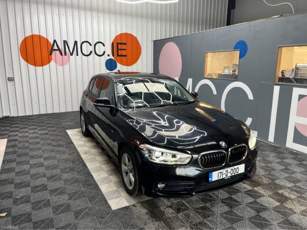 BMW 1-Series Hatchback, Diesel, 2017, Black