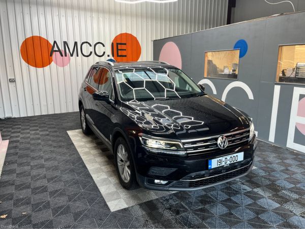 Volkswagen Tiguan SUV, Diesel, 2019, Black