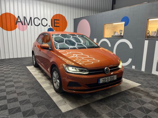 Volkswagen Polo Hatchback, Petrol, 2020, Orange